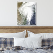 Tropischer Sturm Hermine über Texas Leinwanddruck (Insitu (Schlafzimmer))
