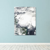 Tropischer Sturm II in der Karibik Leinwanddruck (Insitu (Holzboden))