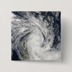 Tropischer Sturm Jade über Madagaskar Button