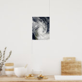 Tropischer Sturm Jade über Madagaskar Poster (Küche)