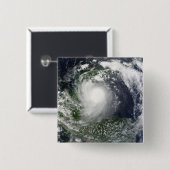 Tropischer Sturm Karl über der Yucatan-Halbinsel Button (Vorne & Hinten)