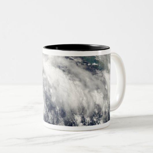 Tropischer Sturm Karl Zweifarbige Tasse (VorderseiteRechts)