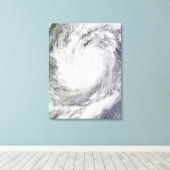 Tropischer Sturm Ketsana Leinwanddruck (Insitu (Holzboden))