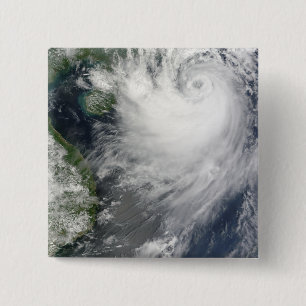 Tropischer Sturm Koppu, das Landungsort sich Button