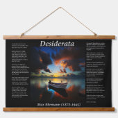 Tropischer Sturm mit altem Rollboot Wandteppich Mit Holzrahmen (Vorne)