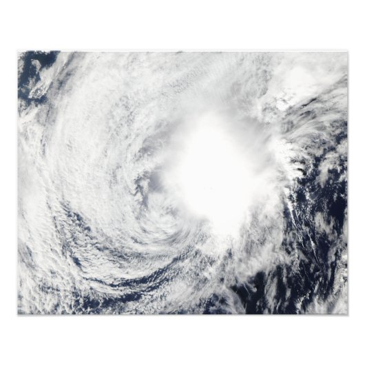 Tropischer Sturm Nida südöstlich von Kadena Fotodruck (Vorne)