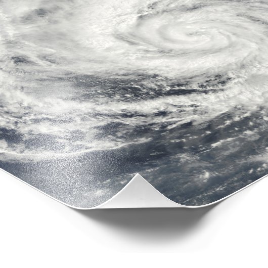 Tropischer Sturm Parma und Super Typhoon Melor Fotodruck (Ecke)