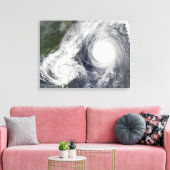Tropischer Sturm Parma und Super Typhoon Melor Leinwanddruck (Insitu (Wohnzimmer))