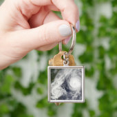 Tropischer Sturm Parma und Super Typhoon Melor Schlüsselanhänger (Hand)