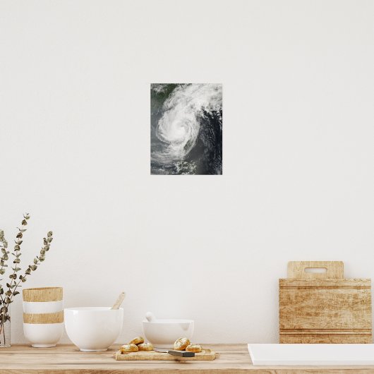 Tropischer Sturm Poster (Küche)
