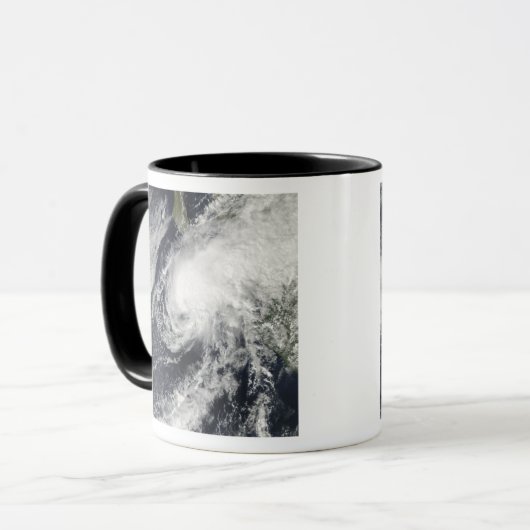 Tropischer Sturm Rick nähert sich Mexiko Tasse (Vorderseite Links)