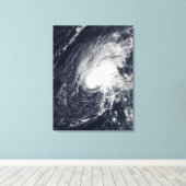 Tropischer Sturm Zeta Leinwanddruck (Insitu (Holzboden))