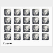 Tropischer Sturmflug 2 Quadratischer Aufkleber (Blatt)