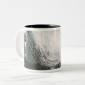 Tropischer Sturmflug 3 Zweifarbige Tasse (Vorderseite Links)