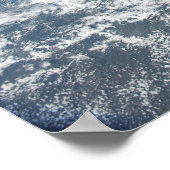 Tropischer Sturmschaden aus dem Int. Raumstation Poster (Ecke)