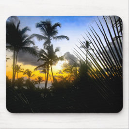 Tropischer Sunset Print Mouse Pad Mousepad