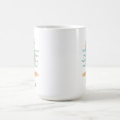 Tropischer Surfer - Hibiskus Träume Kaffeetasse (Mittel)