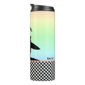 Tropischer Surfer Personalisiert Thermosbecher (Nach rechts gedreht)