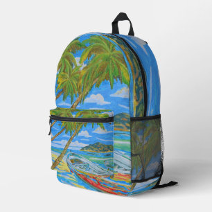 Tropischer Szene Rucksack