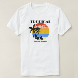 Tropischer T - Shirt