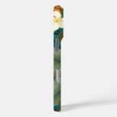 Tropischer Tiger Hawaiian Palm Dschungel Aquamarin Case-Mate iPhone Hülle (Rückseite / Rechts)