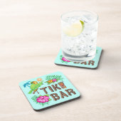TROPISCHER TIKI-BAR GETRÄNKEUNTERSETZER (Rechte Seite)