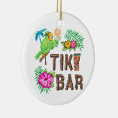TROPISCHER TIKI-BAR KERAMIK ORNAMENT (Rechts)