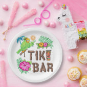 TROPISCHER TIKI-BAR PAPPTELLER (Party)