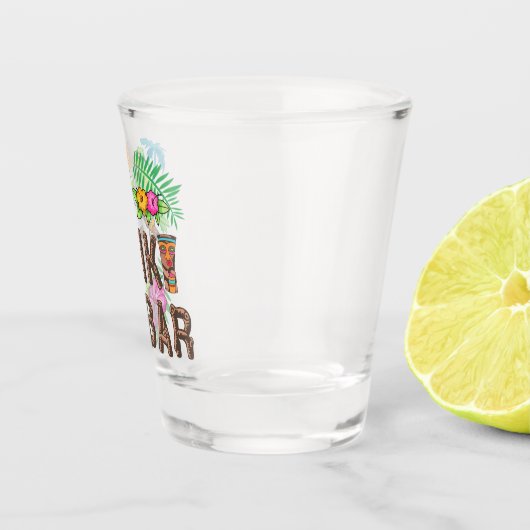 TROPISCHER TIKI-BAR SCHNAPSGLAS (Rechts)
