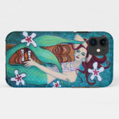 Tropischer Tiki Meerjungfrau iPhone 5 Fall Case-Mate iPhone Hülle (Rückseite (Horizontal))