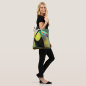 Tropischer Toco Toucan Tote Bag Tasche (Am Model)