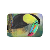 Tropischer Toucan-Badematte Badematte (Vorderseite)