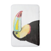 Tropischer Toucan Bird Badematte (Vorderseite Vertikal)