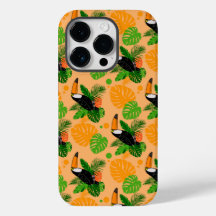 Tropischer Toucan Bird Nahtloses Muster