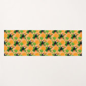 Tropischer Toucan Bird Nahtloses Muster Yogamatte (Vorderseite (Horizontal))