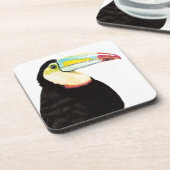 Tropischer Toucan Bird Untersetzer (Linke Seite)