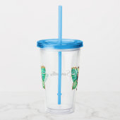 Tropischer Toucan Parrot Personalisiert Acryltrinkbecher (Rechts)