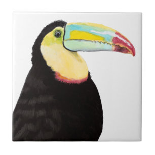 Tropischer Toucan Vogel Fliese