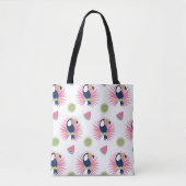 Tropischer Touch & Fruchttote Beutel - Fun Summer Tasche (Vorderseite)