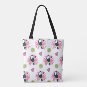 Tropischer Touch & Fruchttote Beutel - Fun Summer Tasche