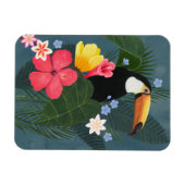 Tropischer Toukan in der Wildnis Magnet (Horizontal)