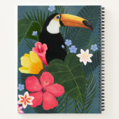 Tropischer Toukan in der Wildnis Notizblock (Rückseite)