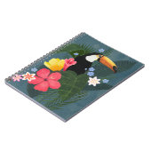 Tropischer Toukan in der Wildnis Notizblock (Linke Seite)