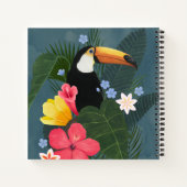 Tropischer Toukan in der Wildnis Notizblock (Rückseite)