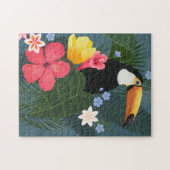 Tropischer Toukan in der Wildnis Puzzle (Horizontal)