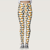 Tropischer Toukan Leggings (Vorderseite)