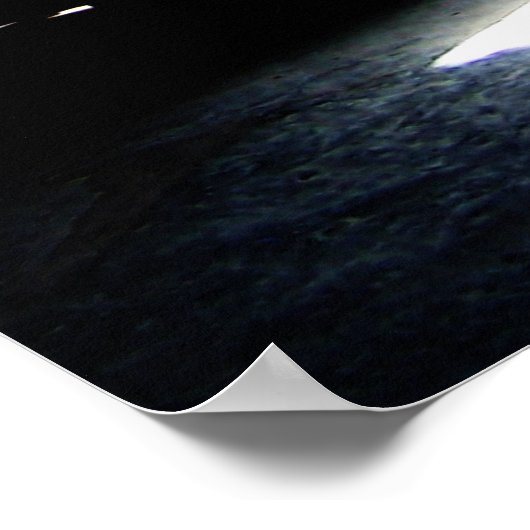 Tropischer Traum als Türöffner Poster (Ecke)