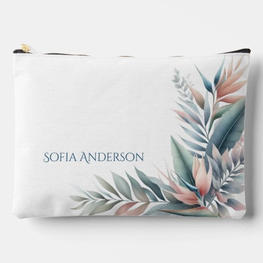 Tropischer Traum Farben im Wasser Zubehörtasche (Vorderseite)