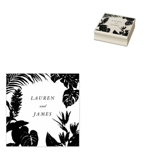 Tropischer Traum Gummistempel (Stempel)