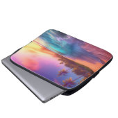 Tropischer Traum Laptopschutzhülle (Vorne Knopf)